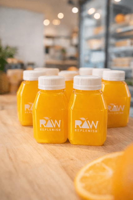 Raw Replenish cold-pressed juices Image