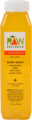 Raw Replenish Burn + Boost Cold-Pressed Juice Image