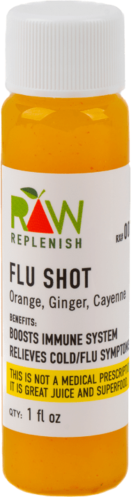 Raw Replenish Flu Shot Wellness Shot Image