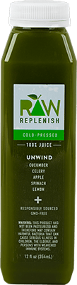 Raw Replenish Unwind Cold-Pressed Juice Image